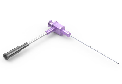 Lung biopsy needle rendering