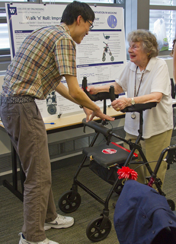 Next generation walker for elderly patients